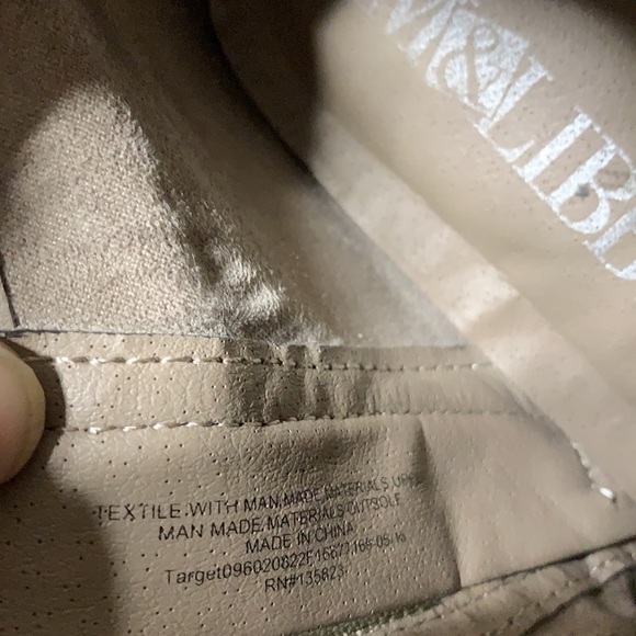 Sam&Libby ankle boots Sz7 wear on heels not upper - Picture 7 of 7